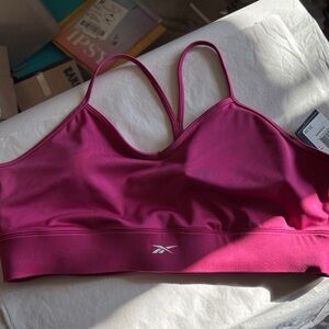 Reebok Women's Magenta Sports Bra